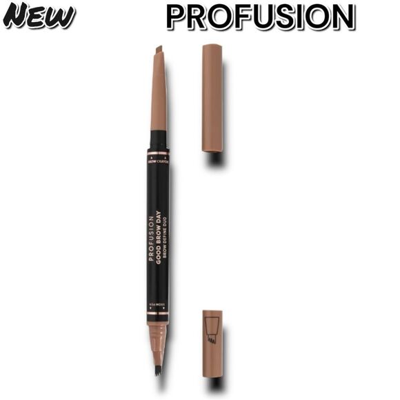 New NIB Profusion Good Brow Day - eyebrow Define Duo - Blonde - Picture 1 of 7